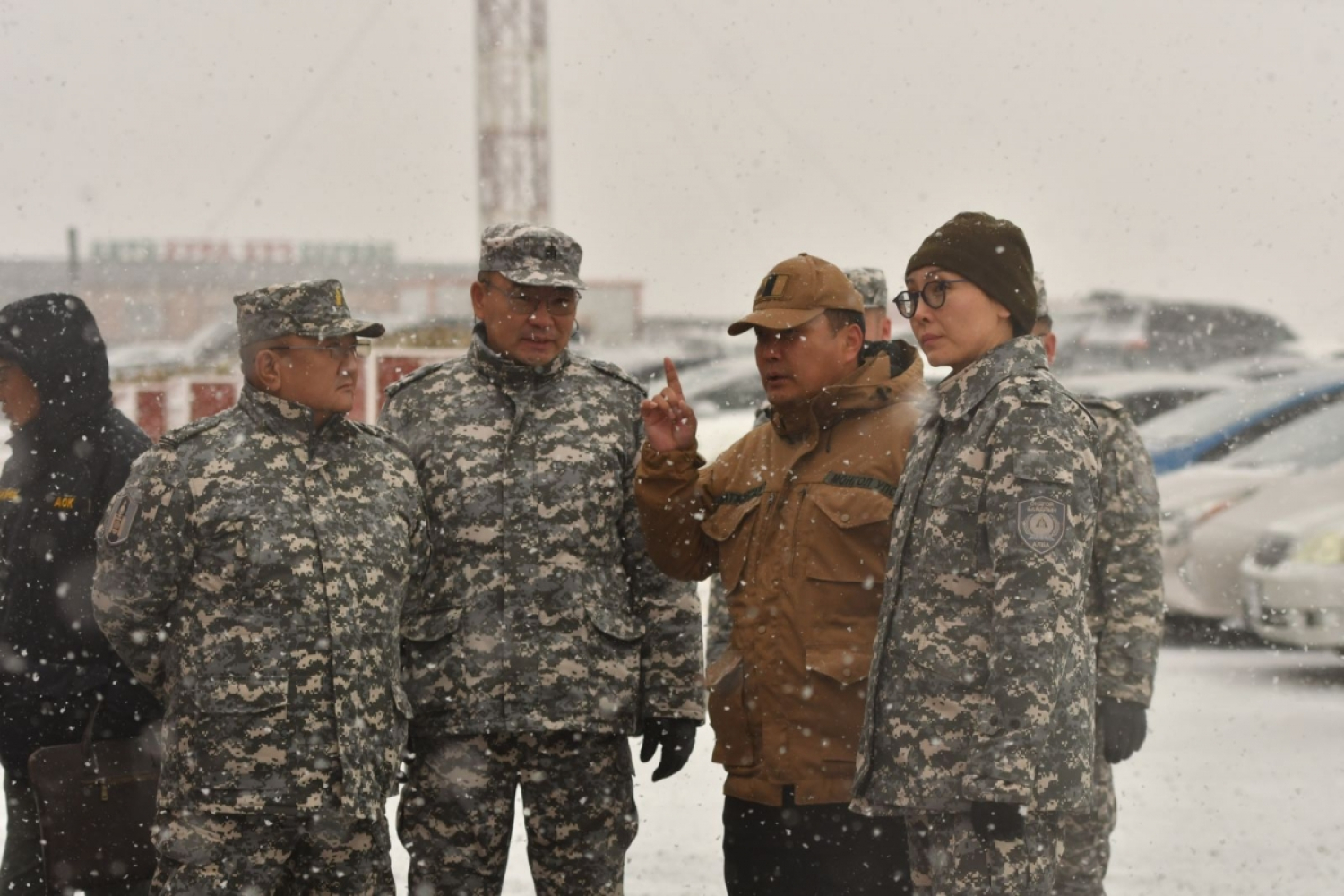 ГАМШГААС ХАМГААЛАХ КОМАНД ШТАБЫН СУРГУУЛЬ ШТАБЫН ДАДЛАГААР ҮРГЭЛЖИЛЖ БАЙНА 