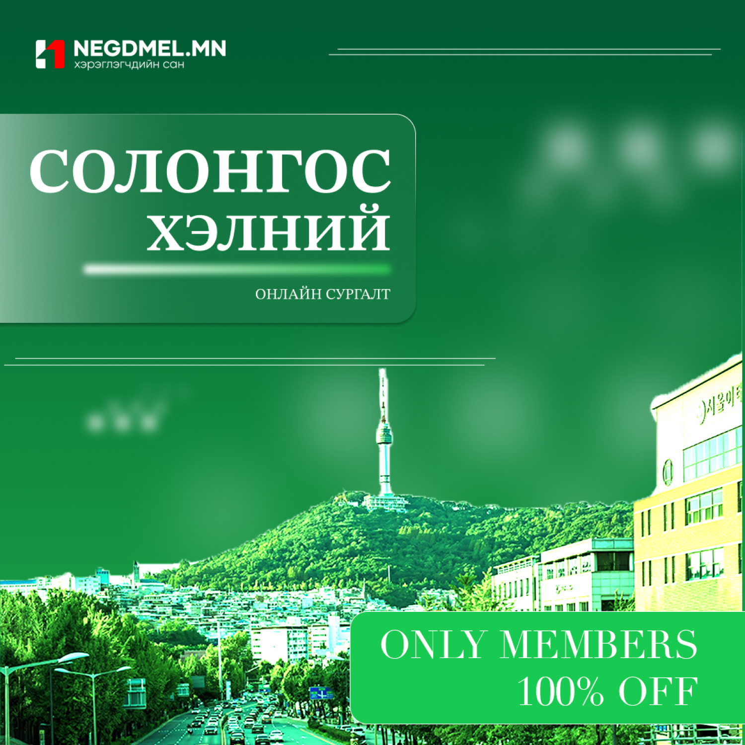 Солонгос хэл /Анхан шат/